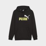 Puma Ess+ 2 Col Big Logo Hoodie Fl _ 181384 _ Black - L Black