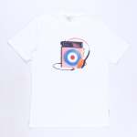 Ben Sherman Portable Radio T-Shirt White - XL