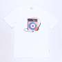 Ben Sherman Portable Radio T-Shirt White - XL