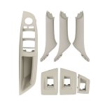 Car Standard Version Inside Doors Handle Pull Trim Cover 5141 7225 873 For Bmw F10 F18 Left Driving Beige White