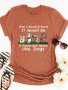 Dogs Print Crew Neck T-Shirt Casual Short Sleeve Top For Spring & Summer Women's Clothing