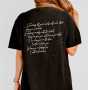 I Will Be There Too Front And Back Print T-Shirt