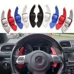For Vw Golf 6 GTI MK6 GTI R Jetta MK5 Volkswagen Passat Cc Polo Car Steering Wheel Dsg Shifter Extension Shift Paddle 2PCS