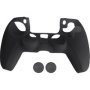 PS5 Controller Skin Silicone Gel Rubber Case Cover For Playstation 5 - Black