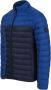 Tokyo Laundry - Men's Inali Funnel Neck Quilted Puffer Jacket In Blue - Parallel Import