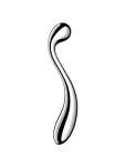 Star Force 4 - Curved Stainless Steel Dildo