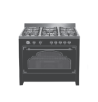 Retro 5 Burner Hob With Electric Oven