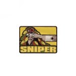 Embroidered Morale Patch - Sniper 2.5" X 3.5