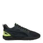 Puma Softride Cosmic Mens Sneakers Black green