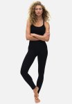Seamless Sports Leggings In Drymove - Black