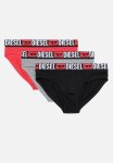 Diesel Umbr-andre Three Pack Briefs - Red Grey & Black