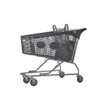 Steel And Plastic Shopping Trolley – Plastic – Hybrid – 180L – Colour Options