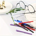 Silicone Anti-slip Eyeglass Temple Tips - Comfortable Fashion Glasses & Reading Glasses Retainers Eye Care Accessories