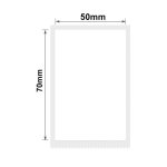 NB201 - - B1 B21 B3S B4 - 50X70MM - 110 White Labels 1