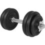 Gyronetics E-series Cast Iron 25MM Dia Dumbbell 15KG