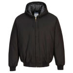 DC801-DUCK Quilt Lined Hooded Jacket