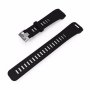 Black Silicon Replacement Band For Garmin Vivosmart Hr