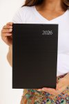 2026 A4 Diary Black