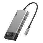 Belkin 8-PORT Dual Display Usb-c Hub Silver