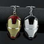 1PC Metal Iron Man Keychain For Men Superhero Key Holder Gift For Fans And Friends