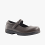 Green Cross Small Girls Mary Jane School Shoe Brown - 2
