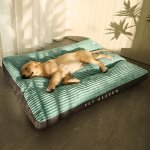 1PC Winter Dog Sleeping Mat Removable And Washable Pet Supplies Floor Mat All-season Universal Suitable For Large Dog