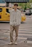 Loose Fit Textured Shirt - White