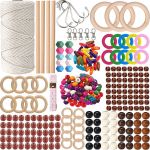 426 Pcs Diy Premium Macrame Craft Kit With Beads Cord & Basic Instructions