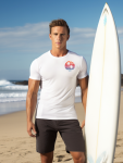 Rip Tee - Vintage Surf Series - White - Large