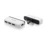 Belkin 4-PORT USB 2.0 Travel Hub Black|white