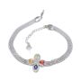 Luxury And Unique Design Colorful Sapphire Women's Bracelet