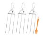 3 Piece Grill Skewers With Basting Brush
