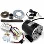 L-faster 500W Electric Motorcycle Motor Kit Use 25H Chain Drive High Speed Electric Scooter Replacement Electric Karting Convers
