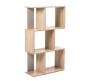 Air Modular 3 Shelf Unit - Light Oak