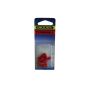 - Terminal - Disconnect - Red - F/ins - Female - 6.4MM - 3 Pack