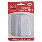 Adhesive Fastener Strips Velcro 8 Piece