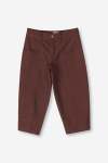 BOYS Denim Barrel Leg Pants - 10 Chocolate
