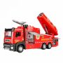 Alloy Fire Truck Toy: Water-spraying Lights & Sounds For Kids