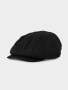 Ivy Peaky Blinder Cap - Plain Black - XL 60CM