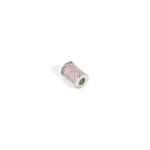 Seimia Spacer Tube With Pink Cubic Zirconia