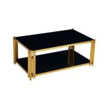 Luxegold Glass Coffee Table MWCTG12