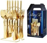 24PC Stainless Steel Table Ware Cutlery