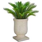 Plantation Plant Pot - Medium 620MM X 445MM Flinted White