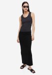 Ribbed Vest Top - Grey