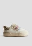 Trainers - Cream Metallic Shimmer