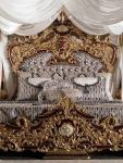 Gold Leafing Antique Bed