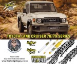 Toyota Land Cruiser 79 Raw 4X4 Off Road Suspension Kit For