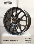 19" Mercedes-benz Alloy Rims Staggered Set 8.5J Front 9.5J Rear 5 112 Pcd
