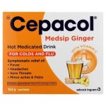 Cepacol Medsip Ginger Hot Medicated Drink For Colds & Flu