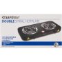 Safeway Double Spiral Hotplate 2000W